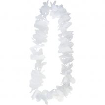 Collier hawaïen blanc (BLANC)