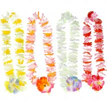Collier hawaÏen fleur d'hibiscus