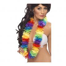 collier hawaïe grosses fleurs