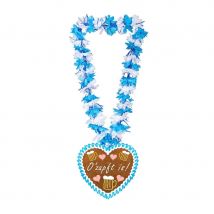 Collier hawaïen Oktoberfest avec coeur