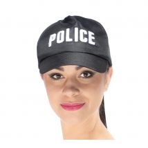 Casquette imprimé police