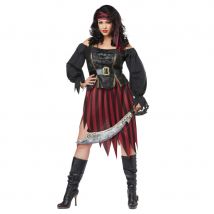 Costume jupe de femme pirate grande taille (XL)