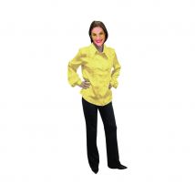 Chemise jaune super ruche femme (L)
