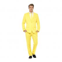 Costume jaune uni (M)