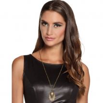 Collier long bijou pharaon pour femme