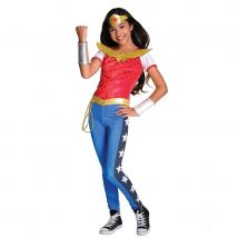 Costume luxe de Wonder Woman pour enfant (5/7 ans)