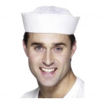 chapeau marin blanc (Blanc)