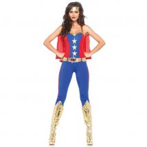 Costume moulant de Wonder Woman (S)