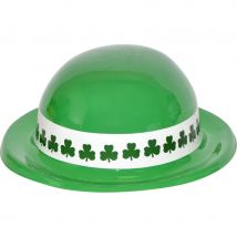 Chapeau melon en plastique st patrick
