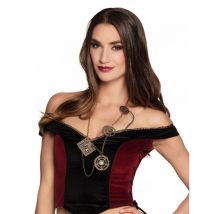 Collier mécanismes horloger Steampunk pour femme
