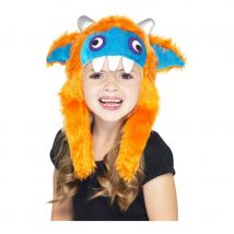 chapeau monstre orange (orange)