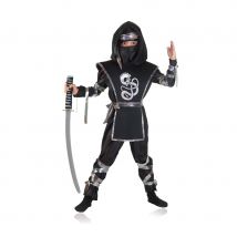 Costume noir de ninja pour garçon (6 ans)