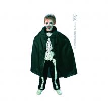 Cape noire pour enfant en nylon (noire)
