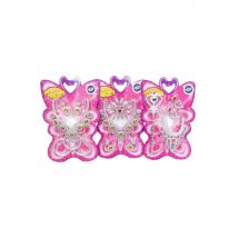 Carte papillon avec bijoux et sceptre