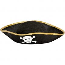 Chapeau pirate avec tête de mort