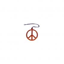 Collier peace and love géant