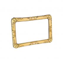 Cadre photo doré gonflable de 70 cm (70 cm)