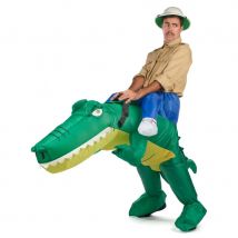 Costume Porte Moi gonflable de crocodile adulte (Taille unique)