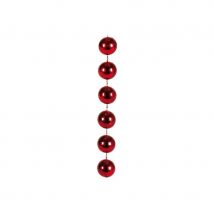 Collier perles rouge (ROUGE)