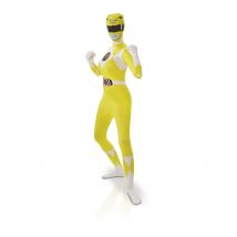 Costume power rangers jaune pour fille (S)