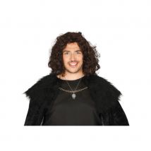 Collier pendentif tête de loup