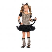 Costume robe de petit léopard pour fille (11/13 ans)