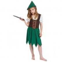 Costume robe de robin pour petite fille (4/6 ans)