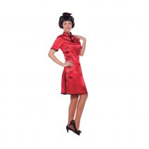 Costume rouge de chinoise (M)