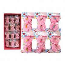 Chouchous rose pour les cheveux