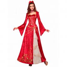 Costume robe rouge style renaissance (M)