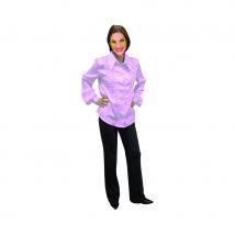 Chemise rose super ruche femme (L)