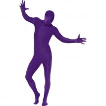 Combinaison seconde peau violet (M)