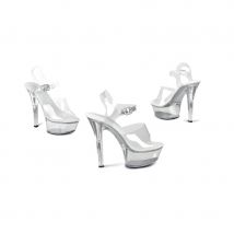 Chaussures transparentes à talons (37-38)