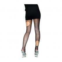Collants troués en résille. Punk (UNIQUE)