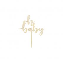 Cake topper oh baby de 17 cm