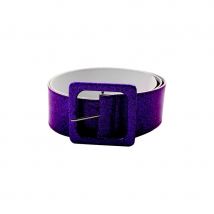 Ceinture violette disco de 105cm