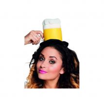 Chapeau verre de bière