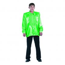 Chemise verte super ruche homme (L)