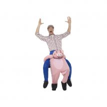 Déguisement à dos de cochon (Taille unique)
