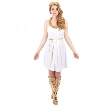 Déguisement blanc de femme grecque (Taille unique)