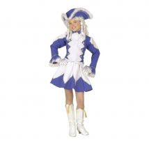 Déguisement bleu de majorette pour enfant (8/10 ans)