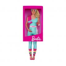 Déguisement boite de Barbie (Taille unique)