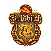 Décoration blason Quidditch, Harry Potter