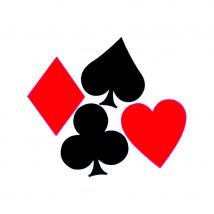 Décor carte de poker