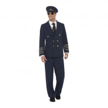 déguisement commandant de bord américain (M)