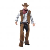 déguisement cowboy franges (m)