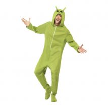Déguisement d'alien vert (S)