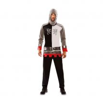 Déguisement de chevalier avec cagoule, adulte (M/L)