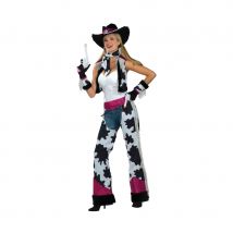 Déguisement de cow-girl vachette (Taille unique)