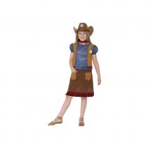 Déguisement de cowgirl pour fille (4/6 ans)